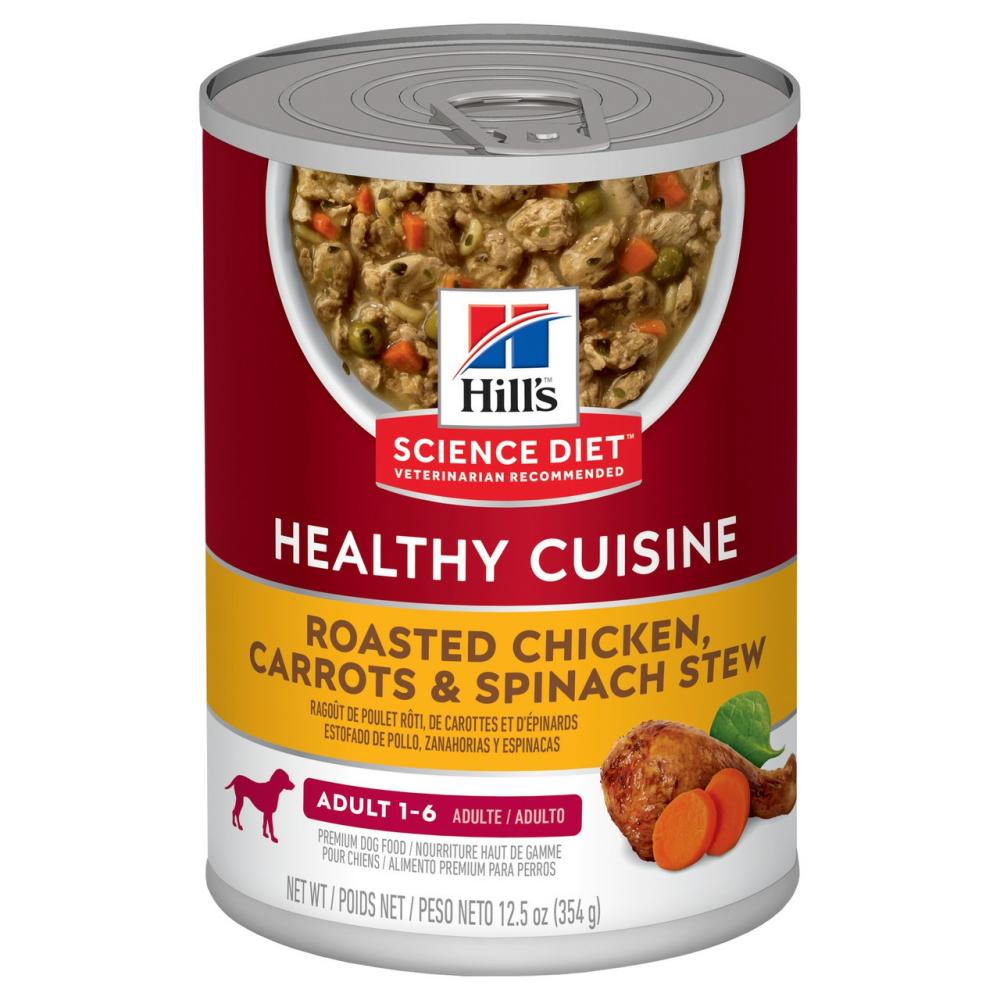 Healthy Cuisine Chicken And Carrots Adult Wet Dog Food Dog