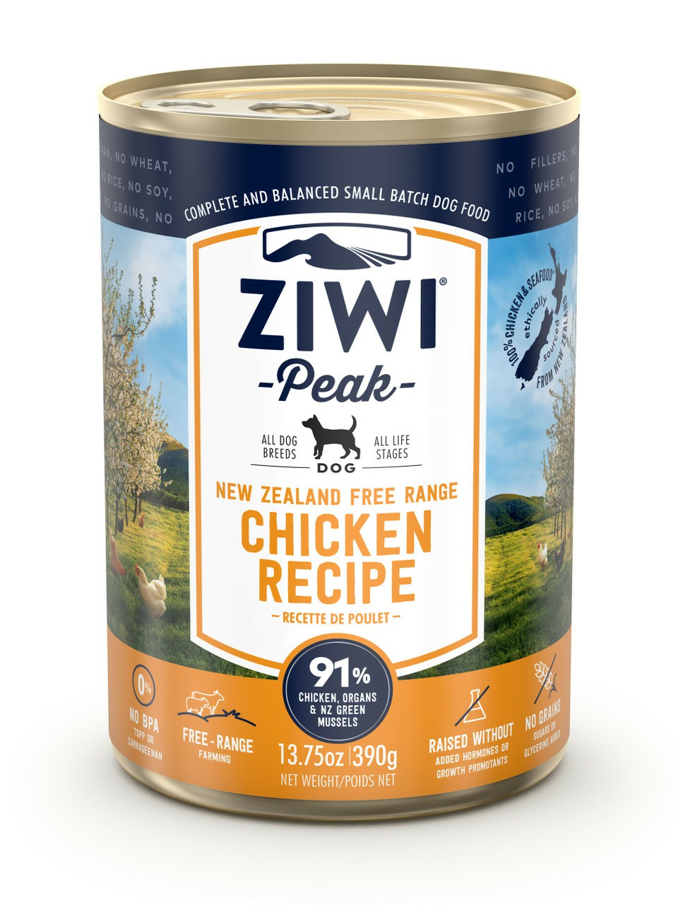 Wet Dog Food Chicken Dog