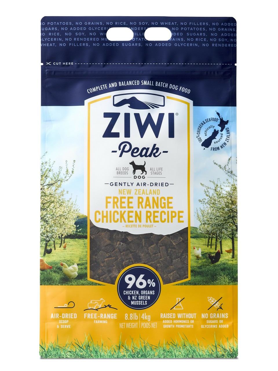 Air Dried Dog Food Chicken Dog